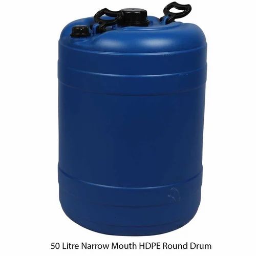 50 litre narrow mouth HDPE drum