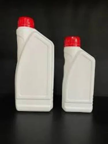 Plastic lubricant bottle